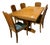 Vintage Dining Room Set, 1950s, Set of 7 For Sale