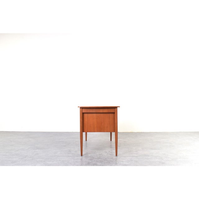 Mid-Century Modern Danish Teak Desk, 1960s For Sale - Image 6 of 18