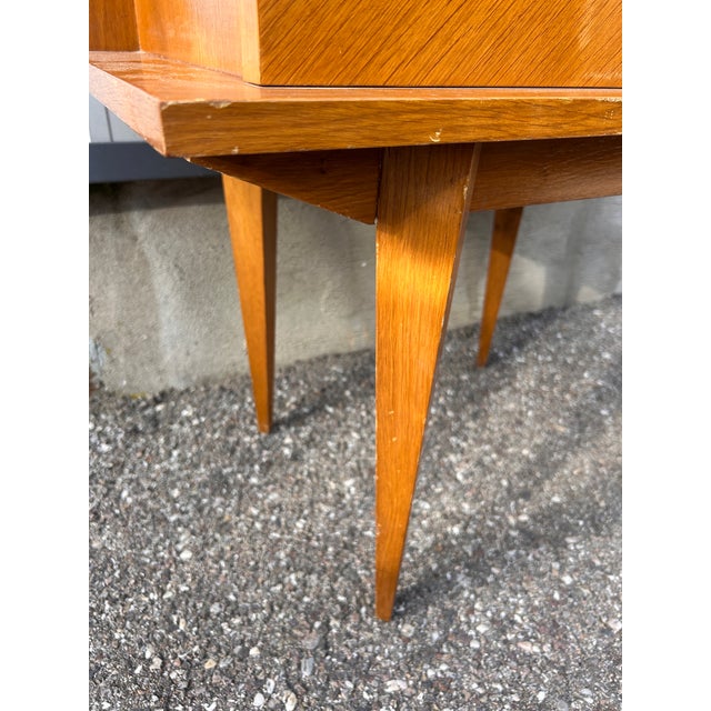 1950s Modernist Bedside Table, 1950s For Sale - Image 5 of 6