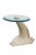 Maitland Smith Tessellated Stone and Glass Side Table For Sale - Image 10 of 10