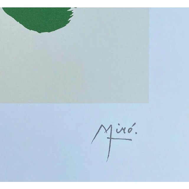 Joan Miro, Surrealist Composition, 1970s, Lithograph For Sale - Image 3 of 4