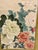 Mid 20th Century Pair Vintage Chinoiserie Asian Floral Prints With Gold Foil Mattes For Sale - Image 5 of 18
