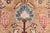 Persian Terracotta Antique Persian Tabriz Rug For Sale - Image 3 of 9