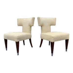 Pair of 1990s Chairs Designed by Larry Laslo for Directional