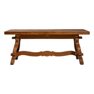 Spanish Oak Refectory Table For Sale