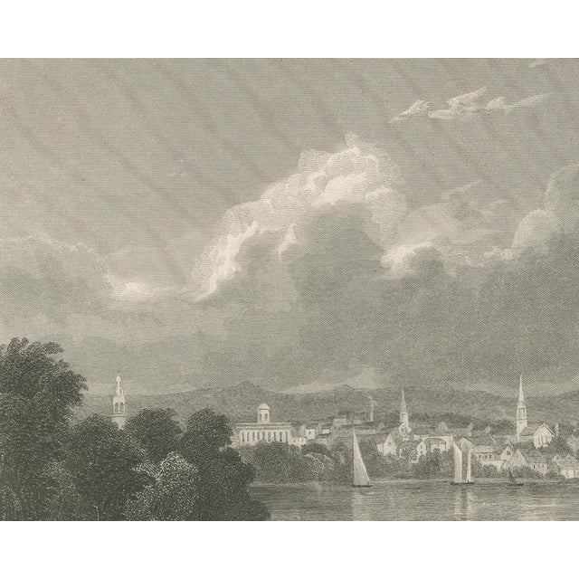19th Century Thomas Cole, River View Drawn, 1850, Paper For Sale - Image 5 of 8