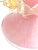 Ercole Barovier 1950s Barovier & Toso Murano Glass Table Lamp – Pink & Gold Flecked With Sculpted Flowers For Sale - Image 4 of 11