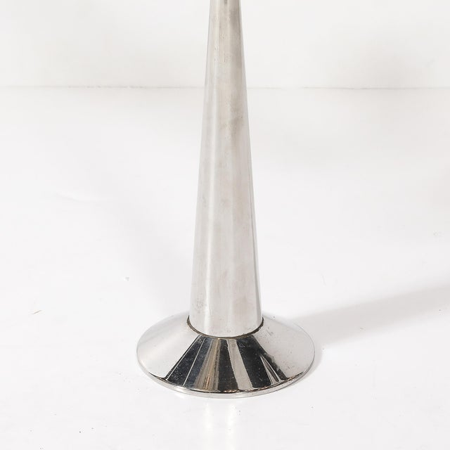 Mid-Century Modern Mid-Century Modernist Elijah David Herschler Chrome Kinetic Sculpture For Sale - Image 3 of 17