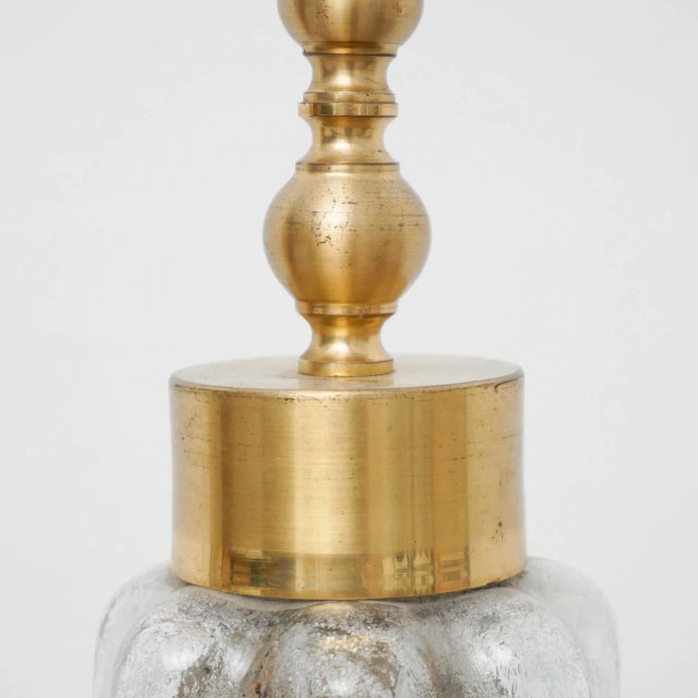 Mid-Century Modern Glass Pendant Lamp, 1960s For Sale - Image 11 of 14