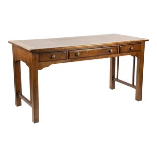 Mid 20th Century National Mt. Airy Arts & Crafts Cherry Writing Desk For Sale