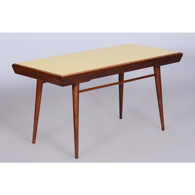 Wood Set of Mid-Century Chairs in Beech & Walnut attributed to Antonín Šuman, Czech, 1950s For Sale - Image 7 of 13