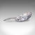 Silver Antique Sugar Casting Spoon, Dutch, Silver, Sifter, Import Hallmarks, Victorian For Sale - Image 8 of 8