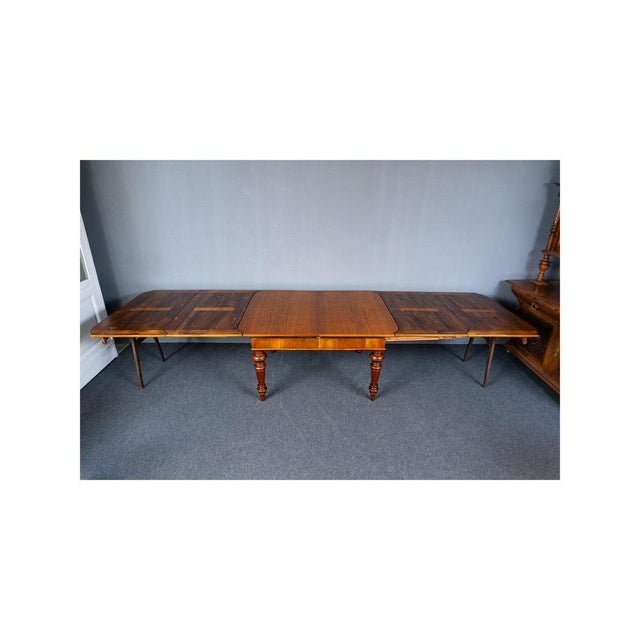 Object: double extendable backdrop table Epoch & style: Wilhelminian style - second half of the 19th century Features -...