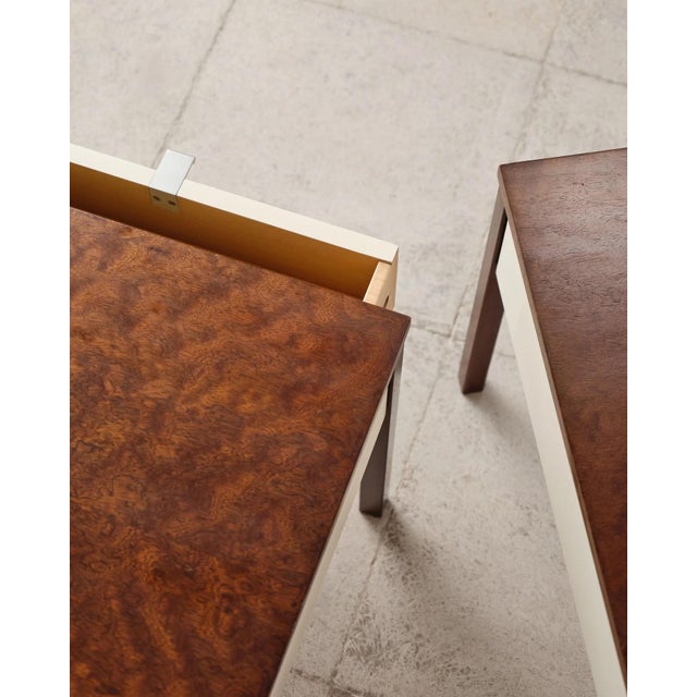 Mahogany Bedside Tables with Drawers by Florence Knoll for Knoll International, Germany, 1960s, Set of 2 For Sale - Image 18 of 18