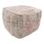 Lee Industries Vintage Turkish Rug Ottoman For Sale