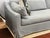 Restoration Hardware Ten Foot Belgian Arm Sofa Custom Italian Melange Slipcover For Sale - Image 9 of 12