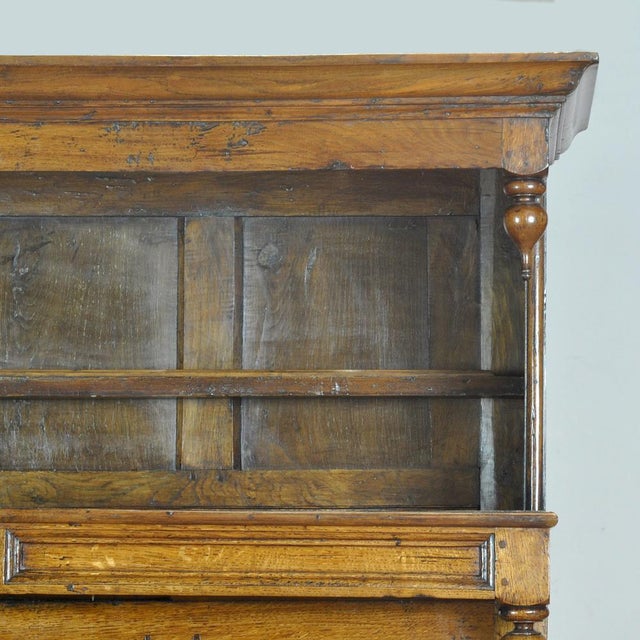 Antique Tridarn Cabinet in Oak, 1710 For Sale - Image 17 of 18