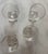 Mid 20th Century Set of 4 Vintage Square Footed Cocktail Glasses For Sale - Image 5 of 6