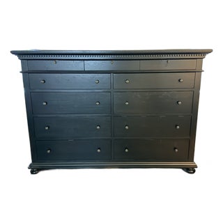 Rh St. James Dresser in Antique Black For Sale