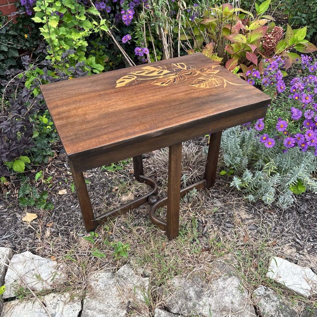 Add some whimsy to your home with this re-invented vintage accent table. We love the combination of postmodern and organic...