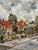 Sooman, City Life II, 1960s, Oil Painting on Canvas, Framed For Sale - Image 9 of 13