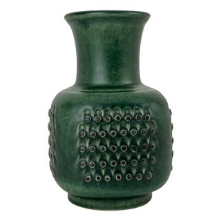 Glazed Ceramic Vase by Mari Simmulson for Upsala Ekeby, 1950 For Sale