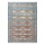 Turkish Donegal Hemp & Wool 8x11 Blue, Green, & Salmon Handmade Area Rug #1140933 For Sale