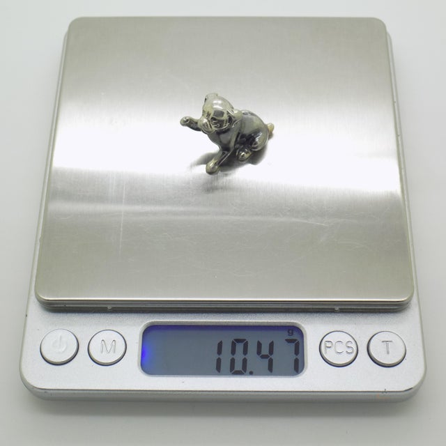 Vintage Italian Genuine Silver 800 Puppy Dog Figurine by Sorini, Arezzo, 1980s For Sale - Image 12 of 15