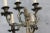 Large Louis XV Style Bronze Sconces with 5 Bulb Lights, Set of 2 For Sale - Image 10 of 11