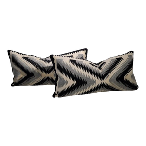 Hand Woven Eye Dazzler Weaving Pillows