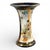 A refined antique Japanese Satsuma vase from the Meiji era, circa 1895, combining deep cobalt blue, generous gilding and...