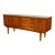 1960s Mid Century Modern Danish Style Teak Credenza Sideboard Buffet Bar Cabinet 1960s For Sale