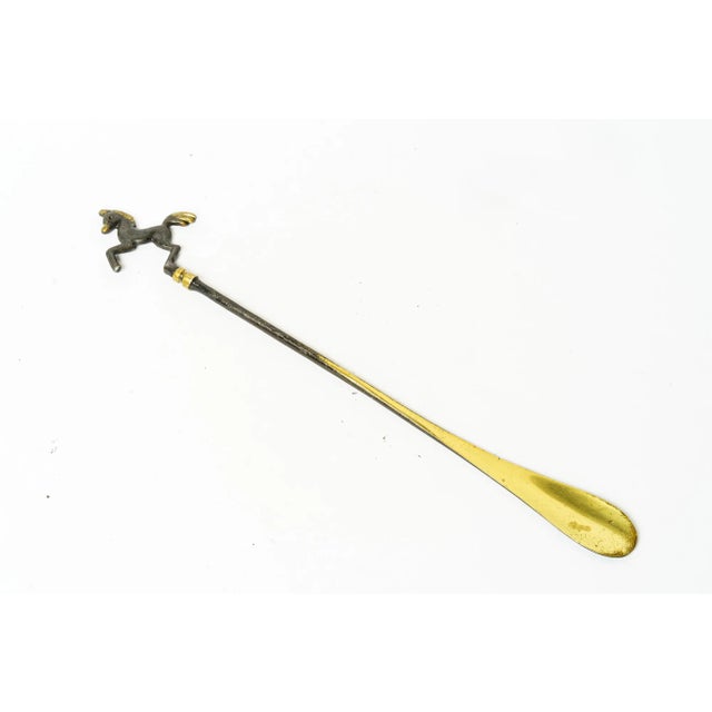 Black Horse Shoehorn by Walter Bosse, 1950 For Sale - Image 8 of 8