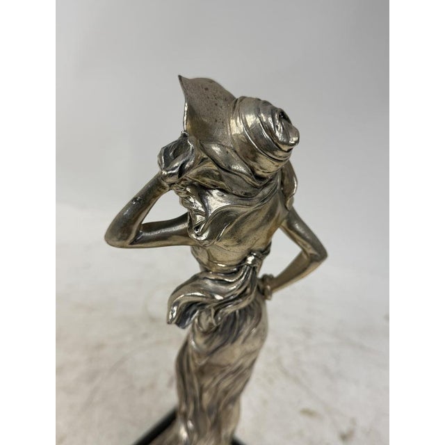 1920s Summer Female Statue, 1940s For Sale - Image 5 of 10