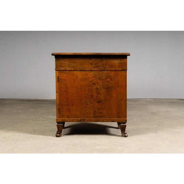 Art Nouveau Desk in Birch For Sale - Image 5 of 16