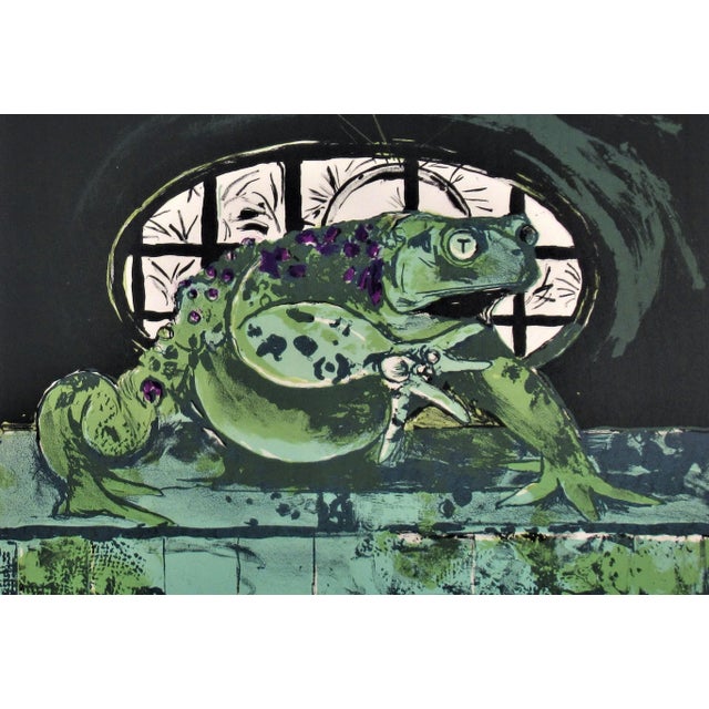 Surrealism Graham Sutherland, "Toad I" from the suite "Bestiary and some Correspondences", 1967 For Sale - Image 3 of 6
