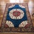A Vintage Turkish Bridal Rug from Cappadocia with Floral Medallion This exquisite vintage Turkish bridal rug, handwoven in...
