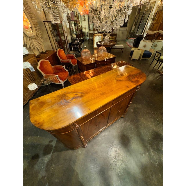19th C. Italian Walnut Buffet For Sale In Dallas - Image 6 of 10