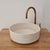 Not Yet Made - Made To Order Contemporary Minimalistic White Bathroom Wash Basin For Sale - Image 5 of 6