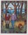 Signed lower right, 'Roberta Loach' (American, born 1936), titled, lower center, 'Preparing for the Hunt (from the Hunt...