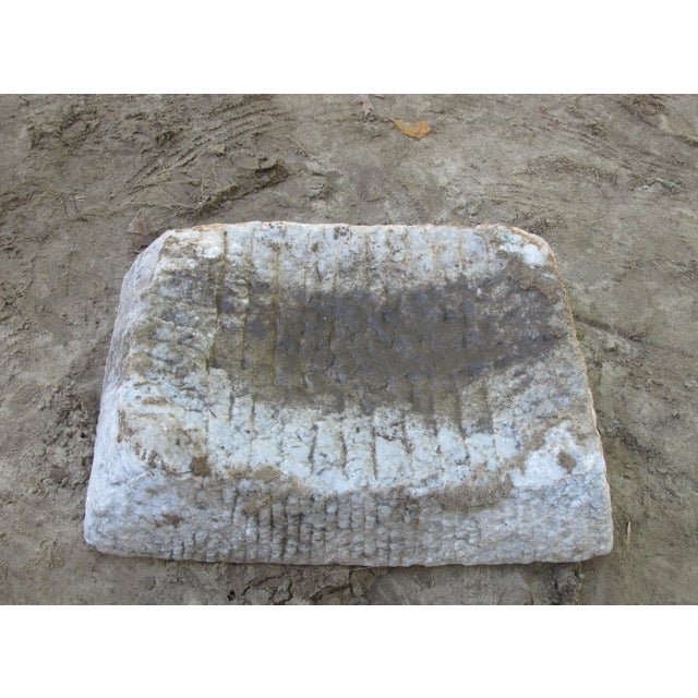 1930s Natural Water Fountain Stone 6 For Sale In Greensboro - Image 6 of 7