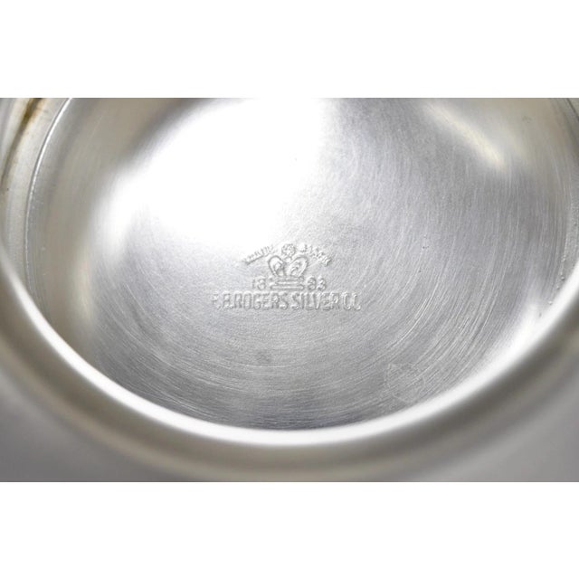 Mid 20th Century f.b. Rogers Victorian Silver Plated Bar Punch Bowl Ice Bucket Champagne Chiller For Sale - Image 10 of 11