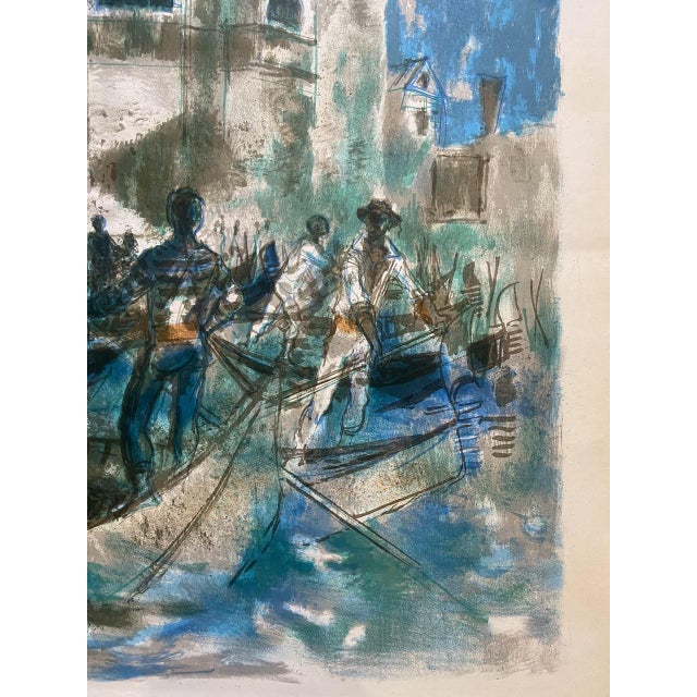 Lucien Fontanarosa, Salute Venezia, 1970s, Artwork on Paper For Sale - Image 9 of 10