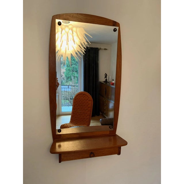 Mirror, Denmark, 1960s For Sale - Image 9 of 12