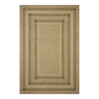 Chris Loves Julia x Loloi Alfie Green / Natural 8'-6" x 11'-6" Area Rug For Sale