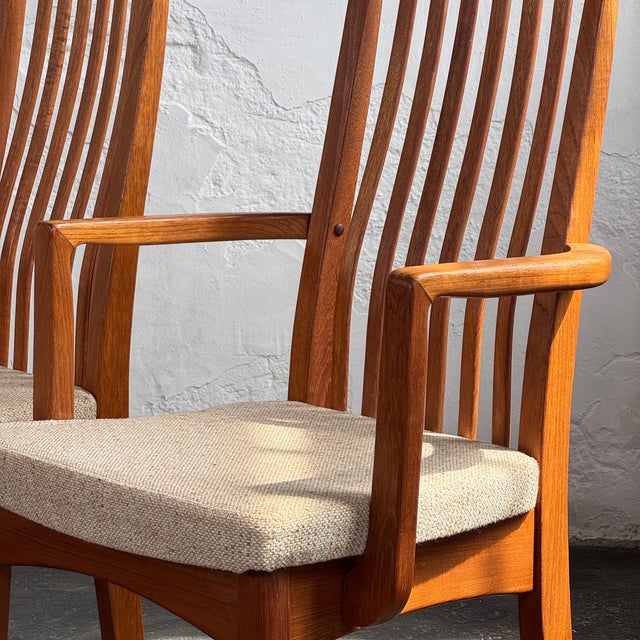 Vintage Danish Dining Chairs, 1990s, Set of 6 For Sale - Image 9 of 16