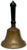 Very Large Size Authentic Antique Late 19th Century American Brass Schoolhouse Bell - 11 Inches Tall For Sale - Image 14 of 18
