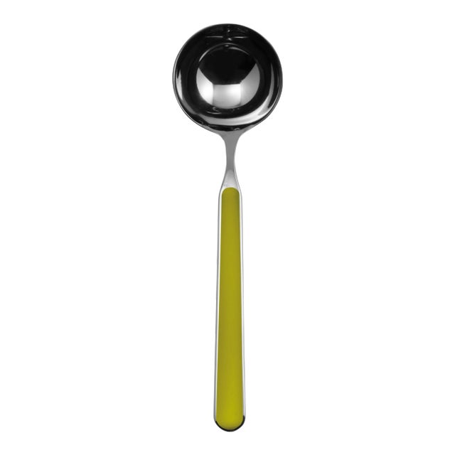 Mepra Fantasia Gravy Ladle, Olive Green For Sale