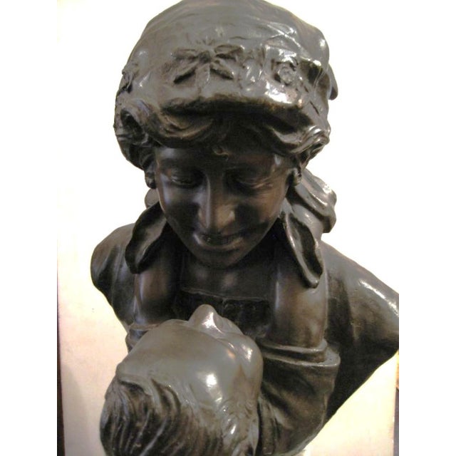 Unidentified, Maternity Bust, Late 19th Century, Bronze For Sale - Image 12 of 18
