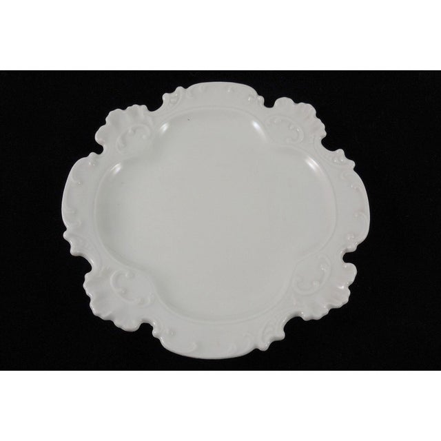 Limoges, France Vintage French Gda White Porcelain Trinket Dish For Sale - Image 4 of 4